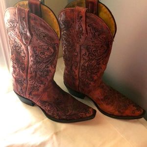 Ladies Sterling River cowboy boots size 8b